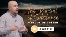 Sunday: 1 Peter Part 2, Christians are never to have a victim mindset. Image