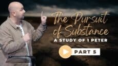 Sunday: 1 Peter Part 5, What keeps you from seeing the holiness of God?  Image