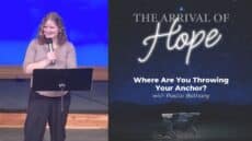 Sunday: Where Are You Throwing Your Anchor? Image