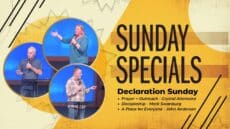 Sunday: Declaration Sunday!
